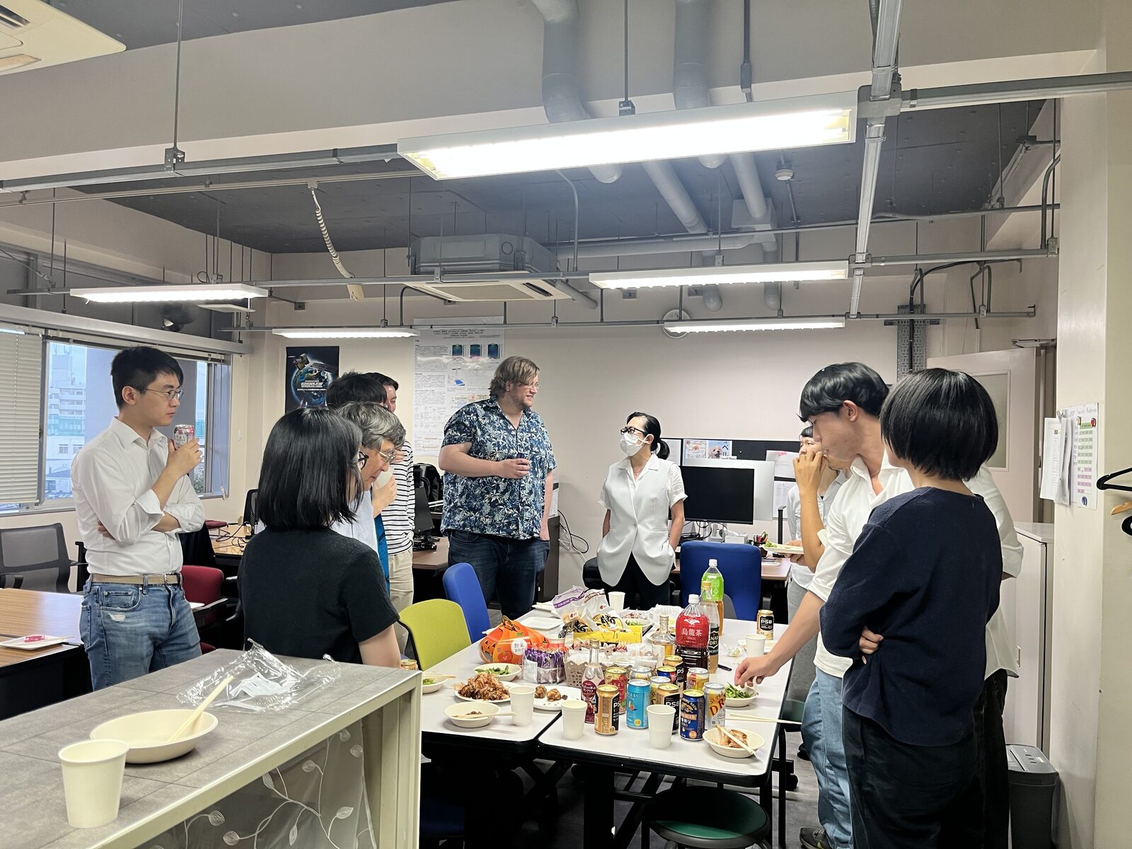 Welcome Party for Ms. Tanaka and Oshigami - Photo 1